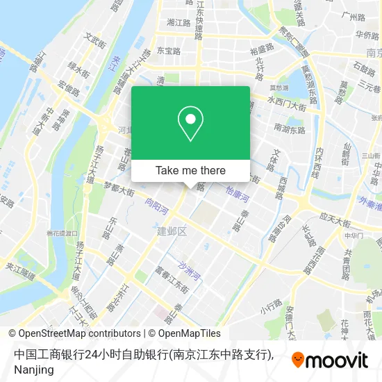 中国工商银行24小时自助银行(南京江东中路支行) map