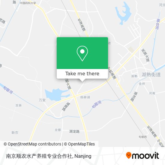 南京顺农水产养殖专业合作社 map