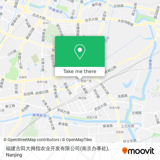 福建古田大拇指农业开发有限公司(南京办事处) map