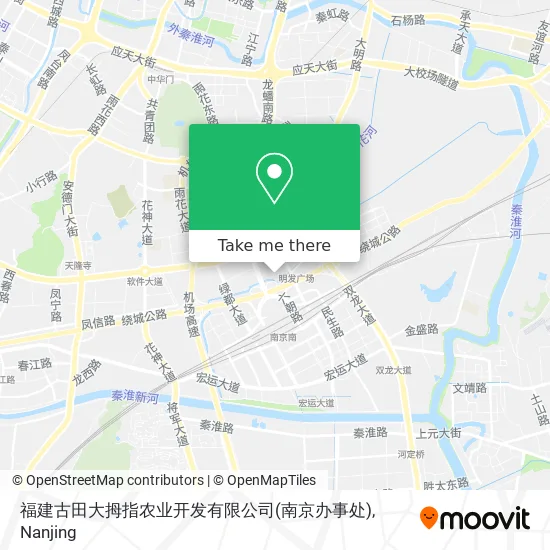 福建古田大拇指农业开发有限公司(南京办事处) map