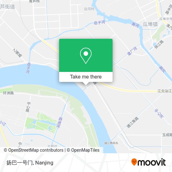 扬巴一号门 map
