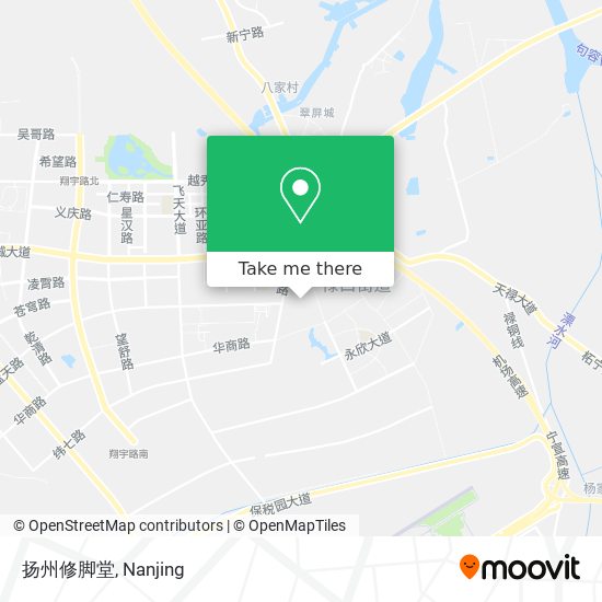 扬州修脚堂 map