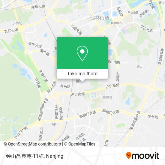 钟山晶典苑-11栋 map