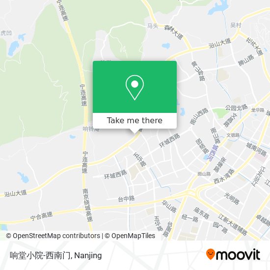 响堂小院-西南门 map