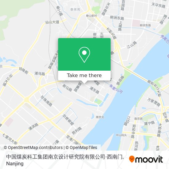 中国煤炭科工集团南京设计研究院有限公司-西南门 map