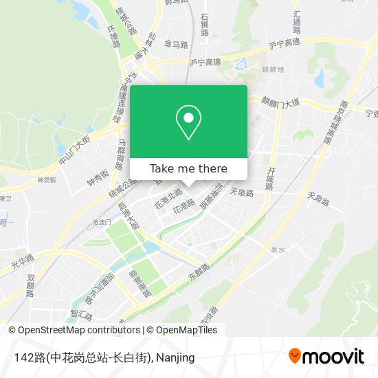 142路(中花岗总站-长白街) map