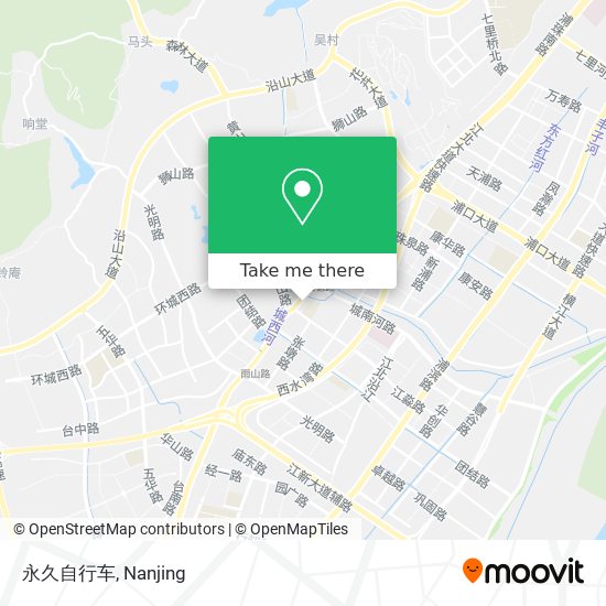 永久自行车 map