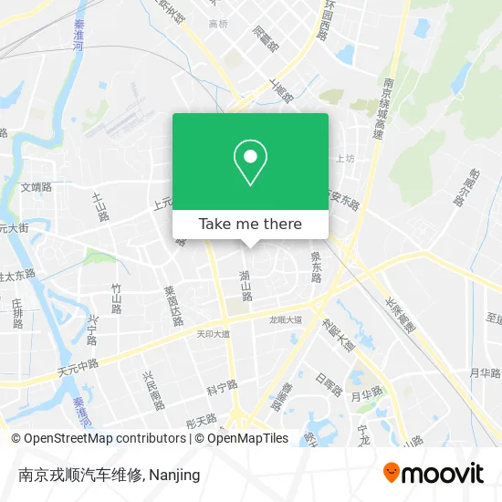 南京戎顺汽车维修 map