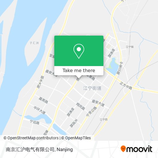 南京汇沪电气有限公司 map