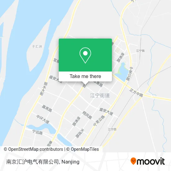 南京汇沪电气有限公司 map