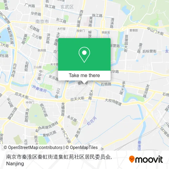 南京市秦淮区秦虹街道集虹苑社区居民委员会 map