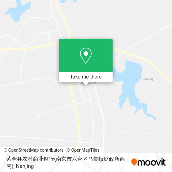 紫金县农村商业银行(南京市六合区马集镇财政所西南) map