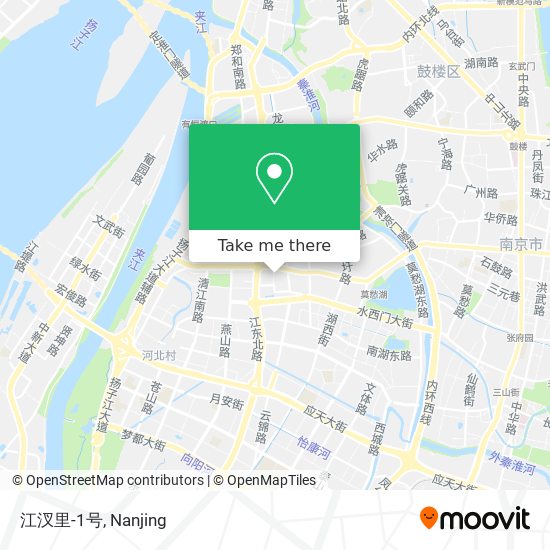 江汊里-1号 map