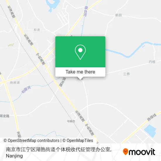 南京市江宁区湖熟街道个体税收代征管理办公室 map