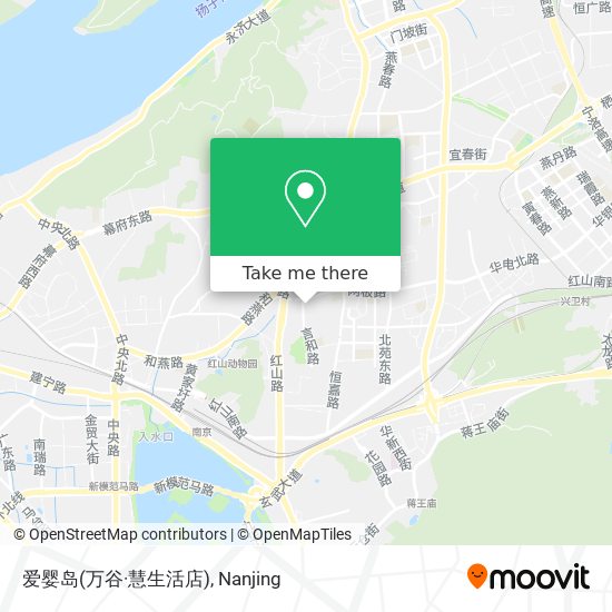 爱婴岛(万谷·慧生活店) map