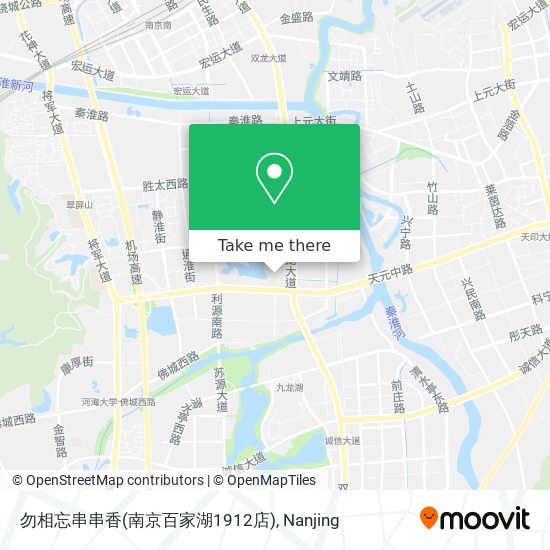 勿相忘串串香(南京百家湖1912店) map