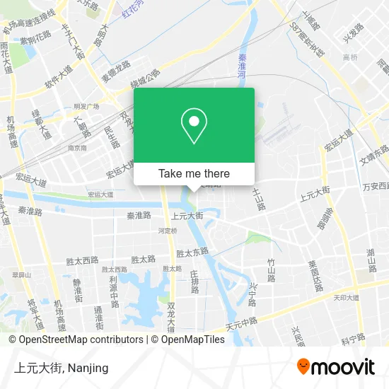 上元大街 map
