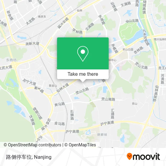 路侧停车位 map