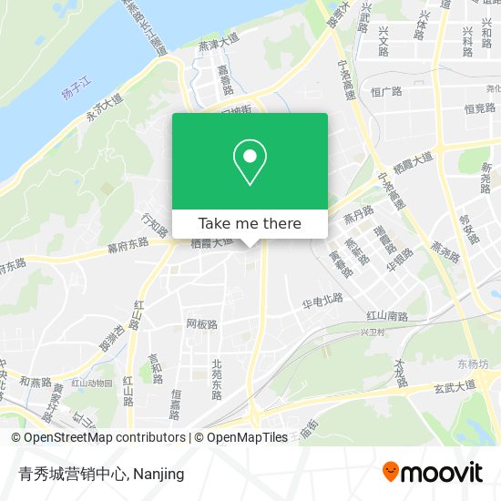 青秀城营销中心 map
