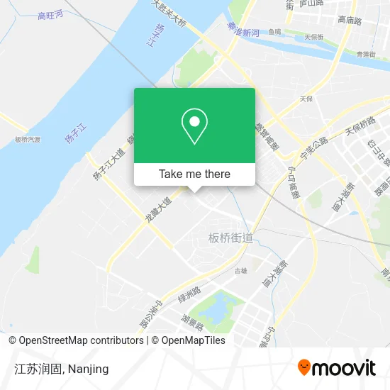 江苏润固 map