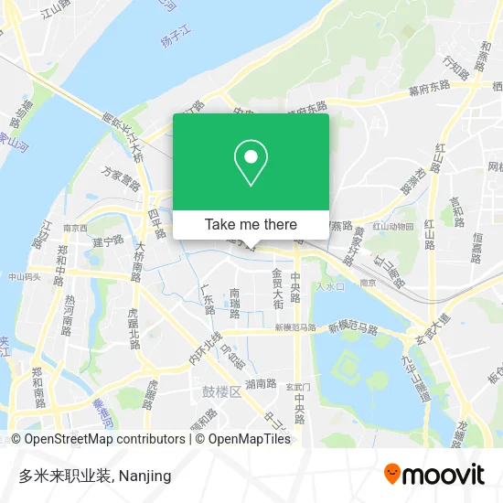 多米来职业装 map