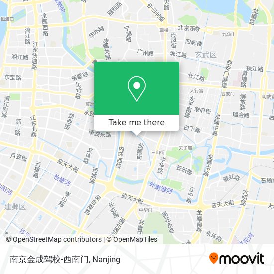 南京金成驾校-西南门 map