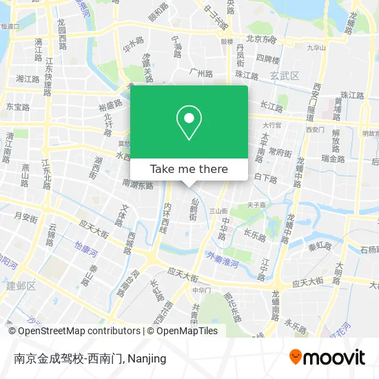南京金成驾校-西南门 map