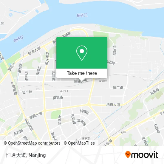 恒通大道 map