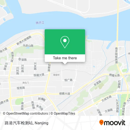 路港汽车检测站 map