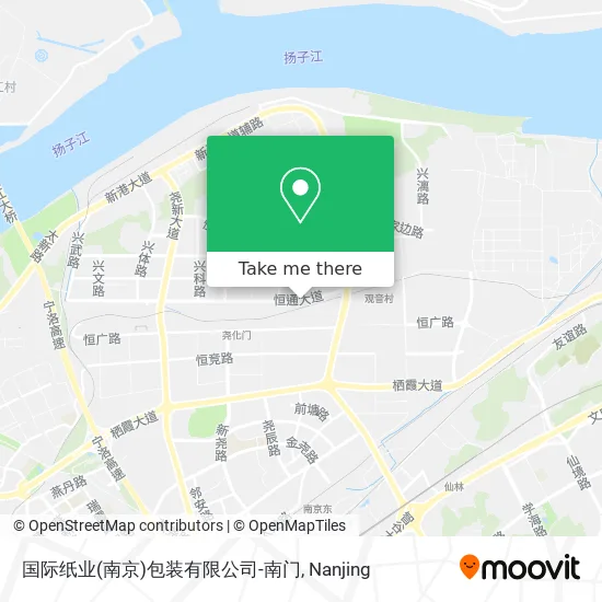 国际纸业(南京)包装有限公司-南门 map