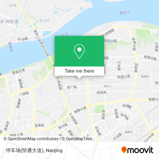 停车场(恒通大道) map