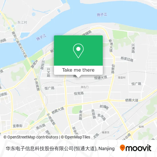华东电子信息科技股份有限公司(恒通大道) map