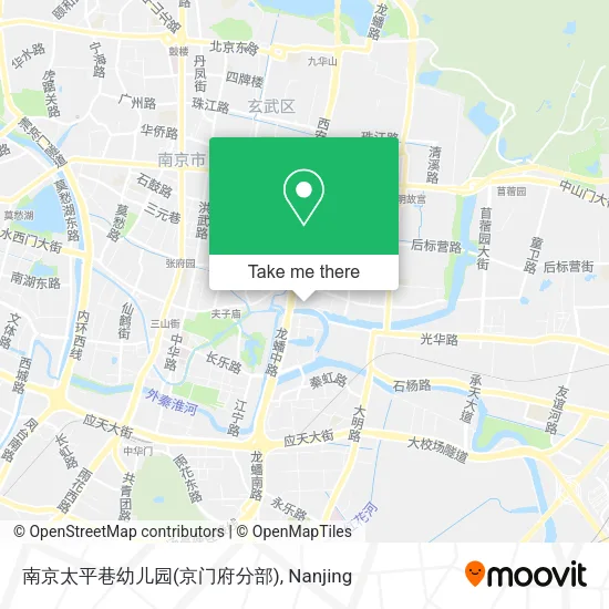 南京太平巷幼儿园(京门府分部) map