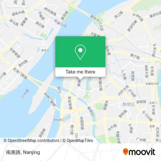 南惠路 map