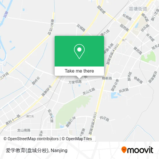 爱学教育(盘城分校) map