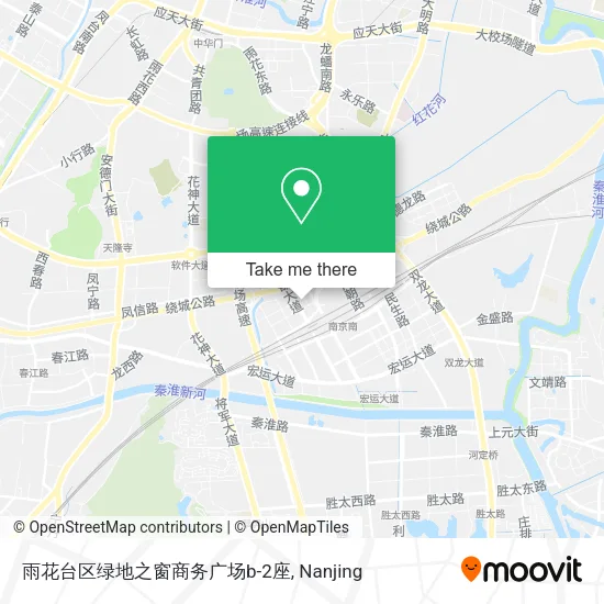 雨花台区绿地之窗商务广场b-2座 map