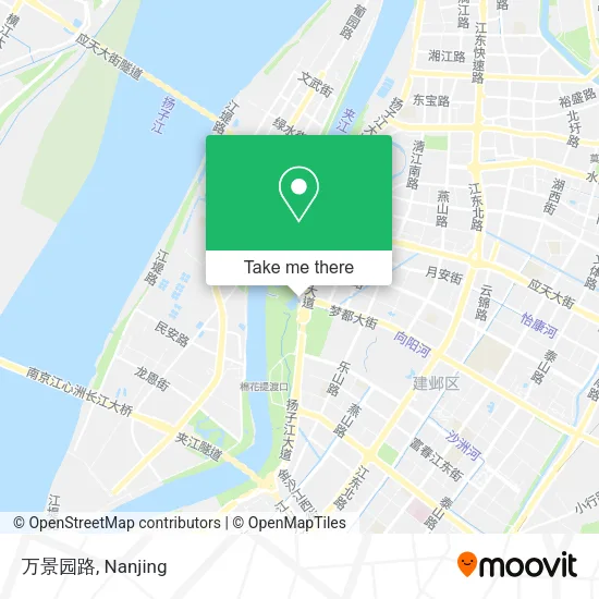 万景园路 map