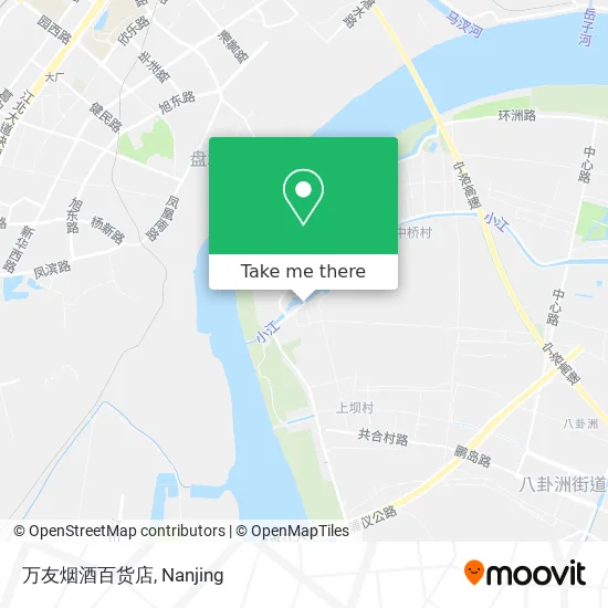 万友烟酒百货店 map