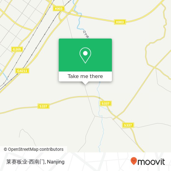 莱赛板业-西南门 map