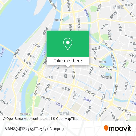 VANS(建邺万达广场店) map