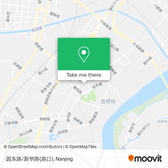 园东路/新华路(路口) map