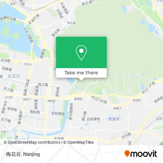 梅花谷 map