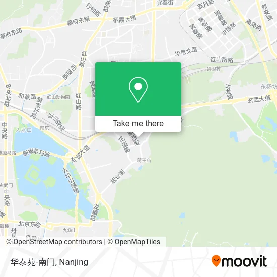 华泰苑-南门 map