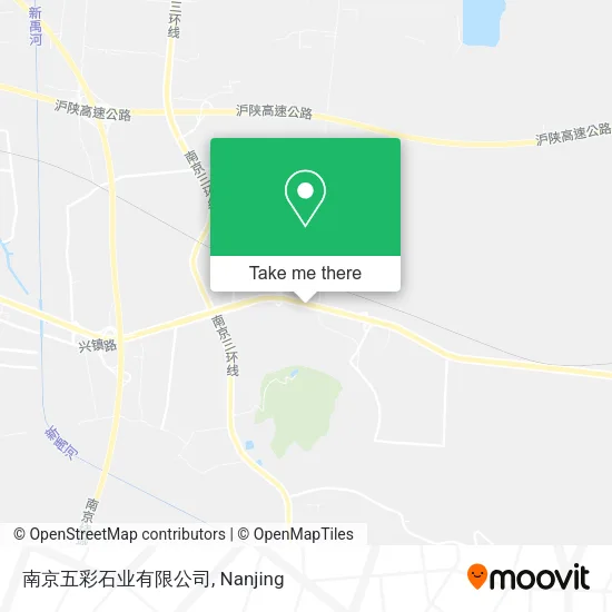 南京五彩石业有限公司 map