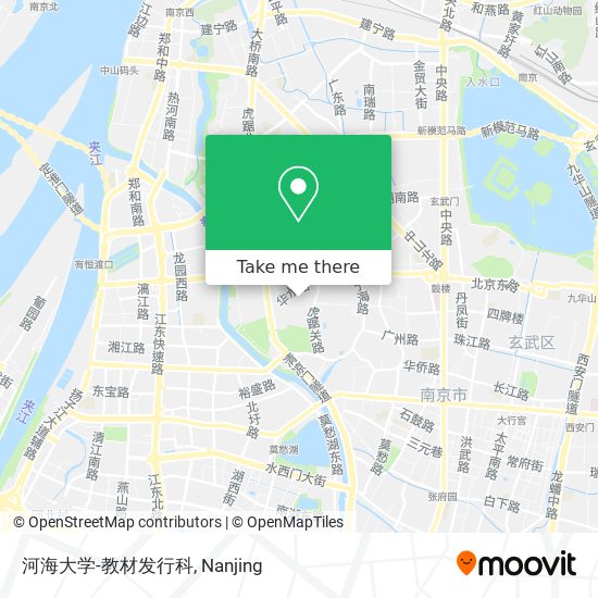 河海大学-教材发行科 map