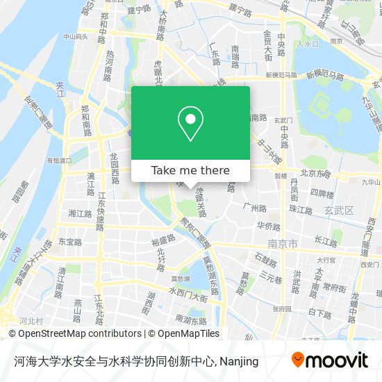 河海大学水安全与水科学协同创新中心 map