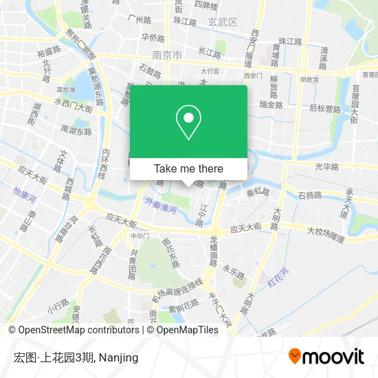 宏图·上花园3期 map