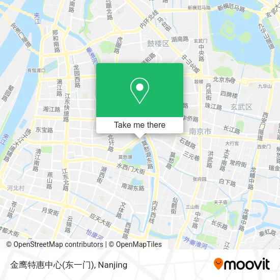 金鹰特惠中心(东一门) map