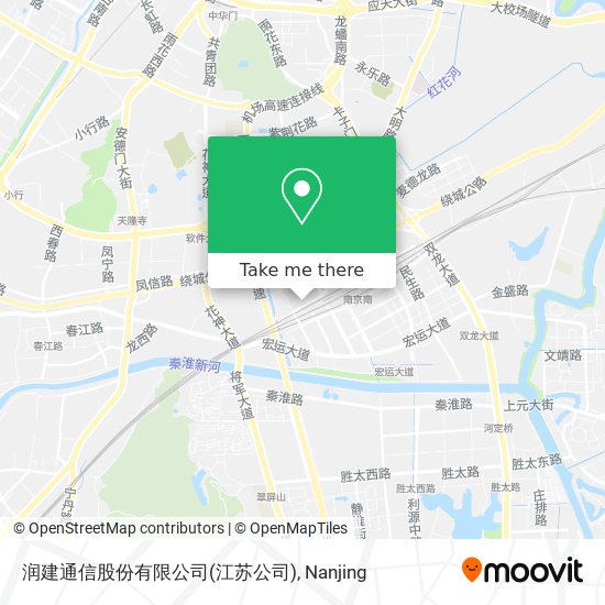 润建通信股份有限公司(江苏公司) map
