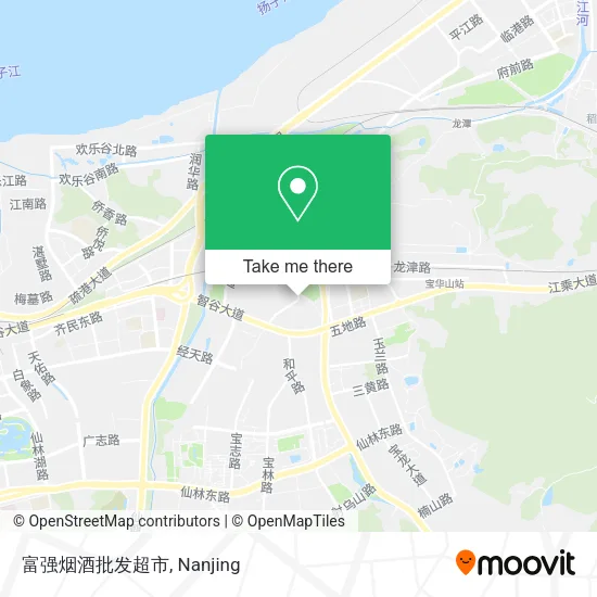 富强烟酒批发超市 map
